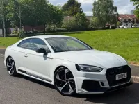 Used Audi RS5 Design 450 HP (330 kW) 2018 White Coupe