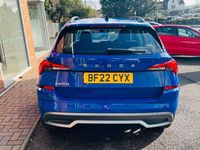 Used Skoda Kamiq SE 110 HP (80 kW) 2022 Blue SUV