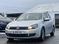 Used VW Golf VI SE 121 HP (88 kW) 2009 Silver Hatchback