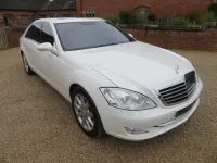 Used Mercedes S550 2006 White Sedan