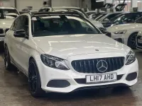 Used Mercedes C200 Premium 2017 White Estate