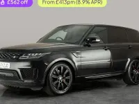 Used Land Rover Range Rover Sport HSE Dynamic 404 HP (297 kW) 2021 Black SUV