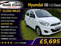 Used Hyundai i10 Classic 2012 White Hatchback