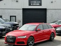 Used Audi A6 Black Edition 272 HP (200 kW) 2016 Red Estate
