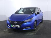 Used Nissan Leaf N-Connecta 110 kW (150 HP) 2022 Blue Hatchback