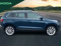 Used Skoda Karoq SE L 150 HP (110 kW) 2020 Blue SUV