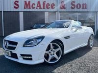 Used Mercedes SLK250 AMG 2014 White Cabriolet