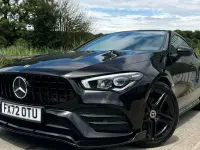 Used Mercedes CLA180 Executive 136 HP (100 kW) 2022 Black Coupe