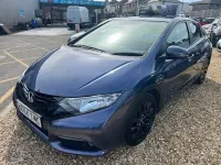 Used Honda Civic SE Plus 142 HP (104 kW) 2014 Blue Hatchback