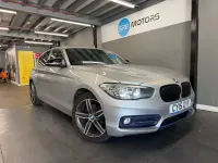 Used BMW 116 Sport Line 116 HP (85 kW) 2015 Silver Hatchback