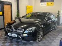 Used Mercedes CLS220 AMG line 2016 Black Coupe