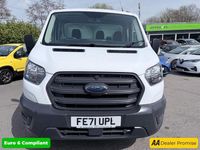 Used Ford Transit 130 HP (95 kW) 2021 White Cabriolet