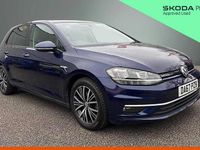 Used VW Golf VII SE 128 HP (94 kW) 2017 Blue Hatchback