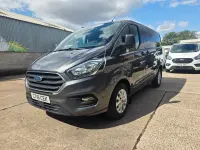 Used Ford Transit Custom Limited 130 HP (95 kW) 2018 Grey Van