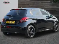 Used Peugeot 208 GT-line 108 HP (79 kW) 2019 Black Hatchback