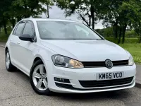 Used VW Golf VII Match 2015 White Hatchback