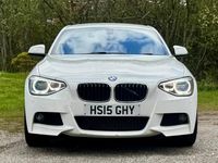 Used BMW 118 M Sport 141 HP (103 kW) 2015 White Hatchback