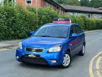 Used Kia Rio 109 HP (80 kW) 2011 Blue Hatchback