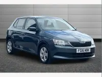Used Skoda Fabia SE 89 HP (65 kW) 2016 Grey Hatchback