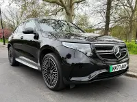 Used Mercedes EQC400 AMG Line Premium 300 kW (408 HP) 2023 Black SUV