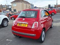 Used Fiat 500 Lounge 69 HP (50 kW) 2012 Red Hatchback