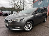 Used Ford Focus Zetec 2017 Grey Hatchback