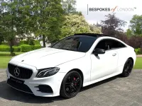Usado Mercedes E220 AMG line 2018 Branco Coupé