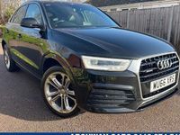 Used Audi Q3 S-line plus 184 HP (135 kW) 2016 Black SUV