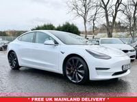 Used Tesla Model 3 Performance 330 kW (449 HP) 2020 White Sedan