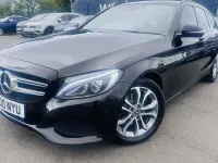 Used Mercedes C220 2017 Black Estate