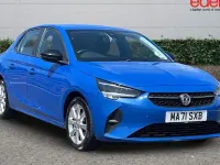 Used Vauxhall Corsa 75 HP (55 kW) 2021 Blue Hatchback