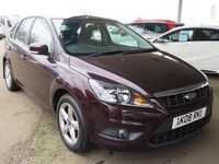 Used Ford Focus Zetec 2008 Red Hatchback