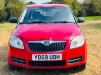 Used Skoda Fabia 105 HP (77 kW) 2009 Red Hatchback