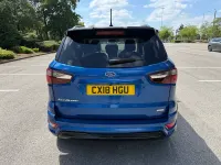 Used Ford Ecosport ST-Line 125 HP (91 kW) 2018 Blue SUV