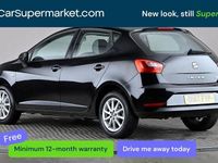 Begagnad Seat Ibiza SE Technology 90 HK (66 kW) 2017 Svart Halvkombi