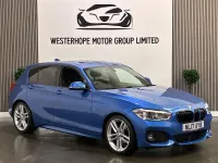 Used BMW 118 M Sport 2017 Blue Hatchback