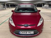 Used Ford Fiesta Titanium 94 HP (69 kW) 2009 Red Hatchback