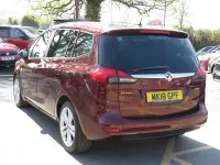 Used Vauxhall Zafira Tourer SRi 140 HP (102 kW) 2018 Red MPV