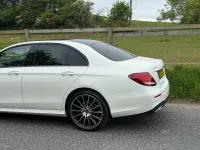 Used Mercedes E350 AMG line 2020 White Sedan