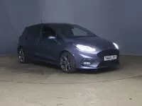Used Ford Fiesta ST-Line 100 HP (73 kW) 2018 Blue Hatchback