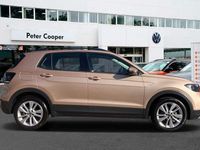 Used VW T-Cross SE 115 HP (84 kW) 2020 Champagne silver SUV