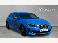Used BMW 118 M Sport 134 HP (98 kW) 2024 Blue Hatchback