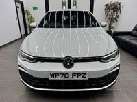 Used VW Golf VII R-line 150 HP (110 kW) 2020 White Hatchback