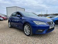 Used Seat Leon XCELLENCE 150 HP (110 kW) 2018 Blue Hatchback