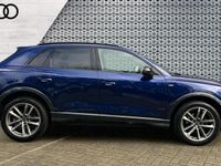 Used Audi Q3 Black Edition 150 HP (110 kW) 2023 Blue SUV