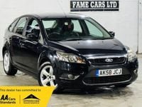 Used Ford Focus Zetec 2008 Black Hatchback