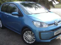 Used VW up! move up! 60 HP (44 kW) 2019 Blue Hatchback