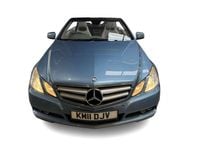 Used Mercedes E250 SE 2011 Blue Cabriolet