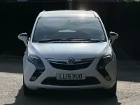 Used Vauxhall Zafira 170 HP (125 kW) 2015 White MPV