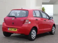 Used Toyota Yaris T2 2010 Red Hatchback